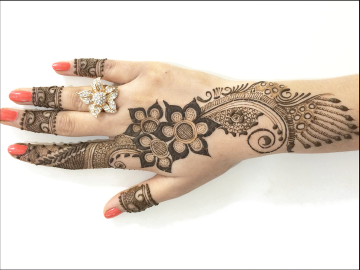 Mehendi Hand Designs Png Transparent (white, gray, black)