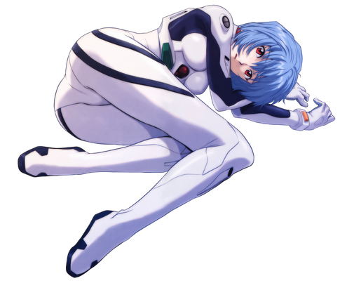 Rei Ayanami Background Png (silver, lavender, black, white)