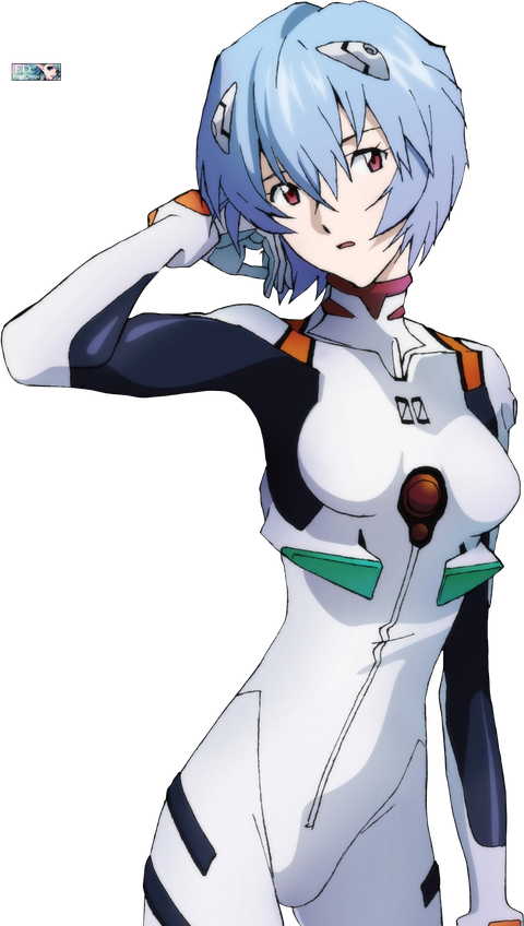 Rei Ayanami Png Clipart (lavender, black, white)