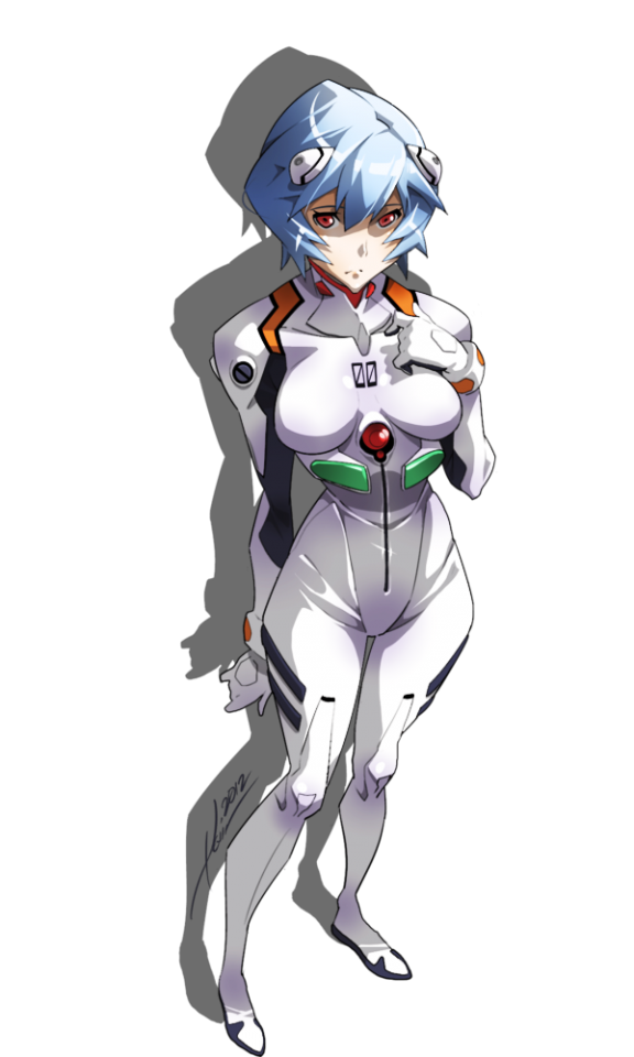 Rei Ayanami Transparent Png (silver, gray, black, white)