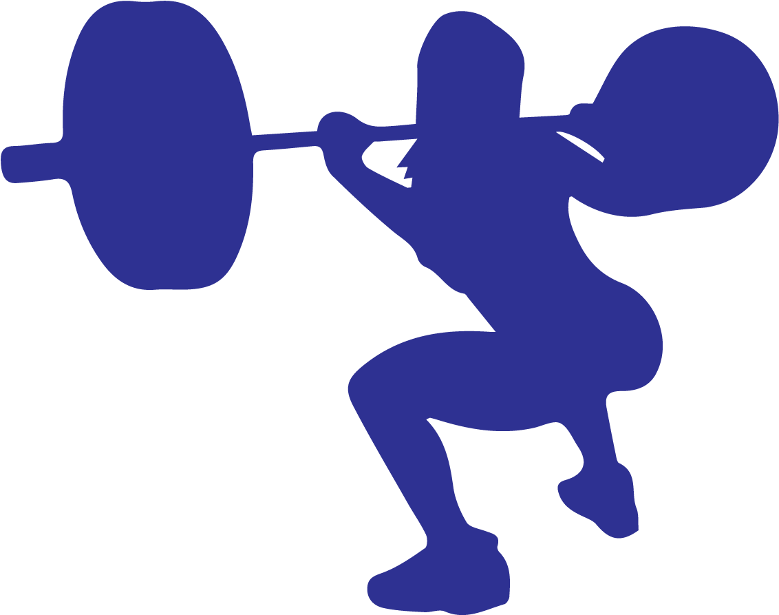 Weightlifting Download Png Image (indigo, black)