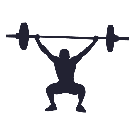 Weightlifting Png Isolated File (black, gray)