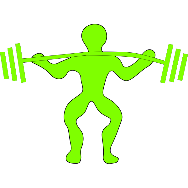 Weightlifting Png Photos (yellow, lime, black, olive)