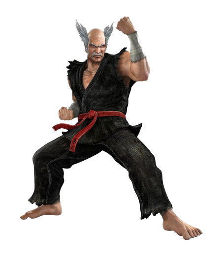 Heihachi Mishima Png Photo (black)