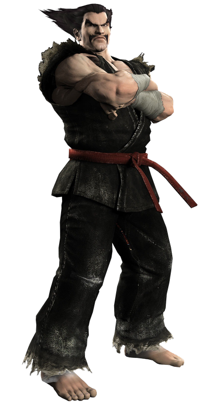 Heihachi Mishima Png Pic (black)