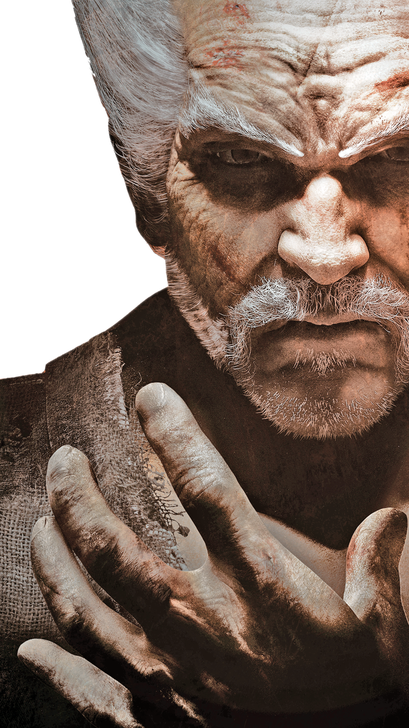 Heihachi Mishima Transparent Background (black)