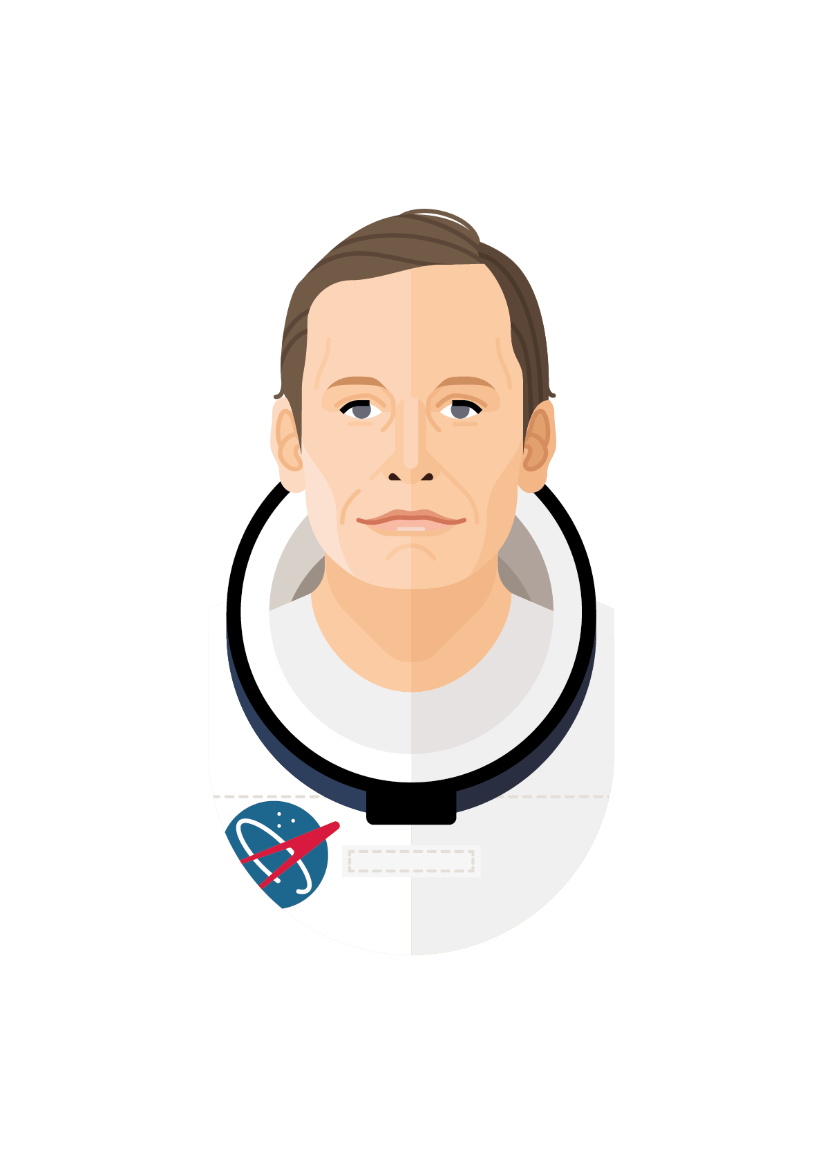 Neil Armstrong Png (beige, gray, pink, lavender, white)