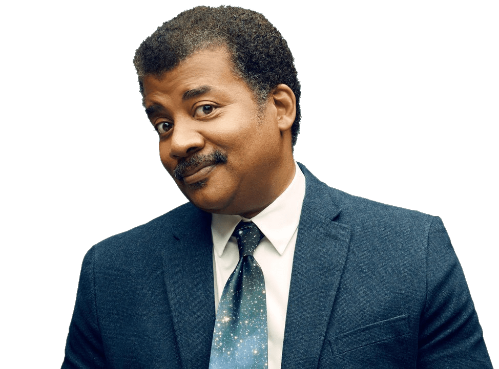 Neil Degrasse Tyson Png Transparent Image (gray, navy, black)