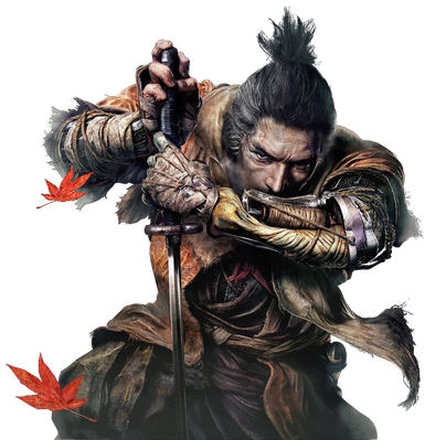 Sekiro Png Pic (black)