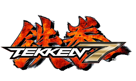 Tekken 7 Logo Png File (black, gray, silver, white)