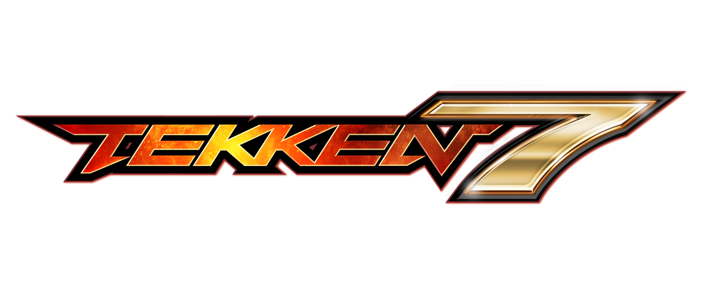 Tekken 7 Logo Png Image (maroon, black)