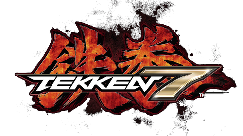 Tekken 7 Logo Transparent Background (black, white)