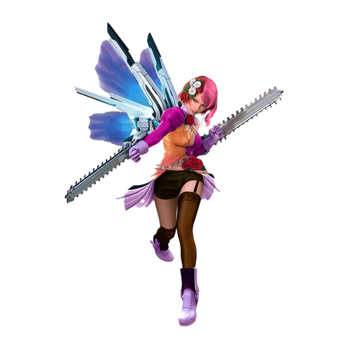 Tekken Alisa Bosconovitch Png Image (black)