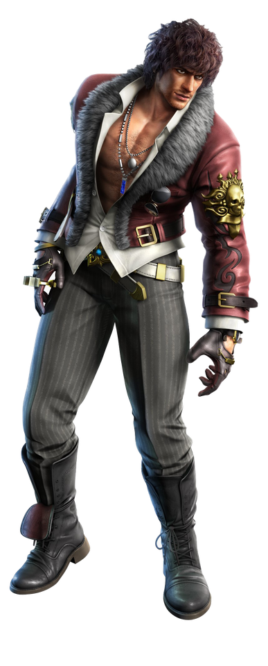 Tekken Character Png Transparent Image (indigo, black, gray)