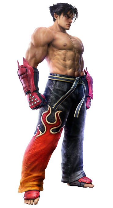 Tekken Jin Kazama Png Hd (black)