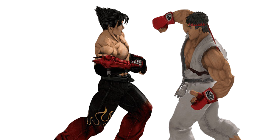 Tekken Jin Kazama Png Transparent Image (white, gray, black)