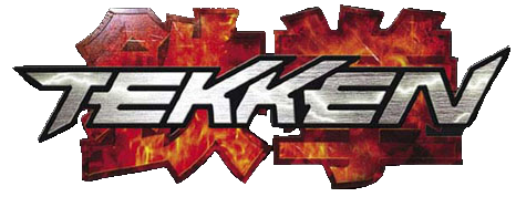 Tekken Logo Transparent Background (black, white)