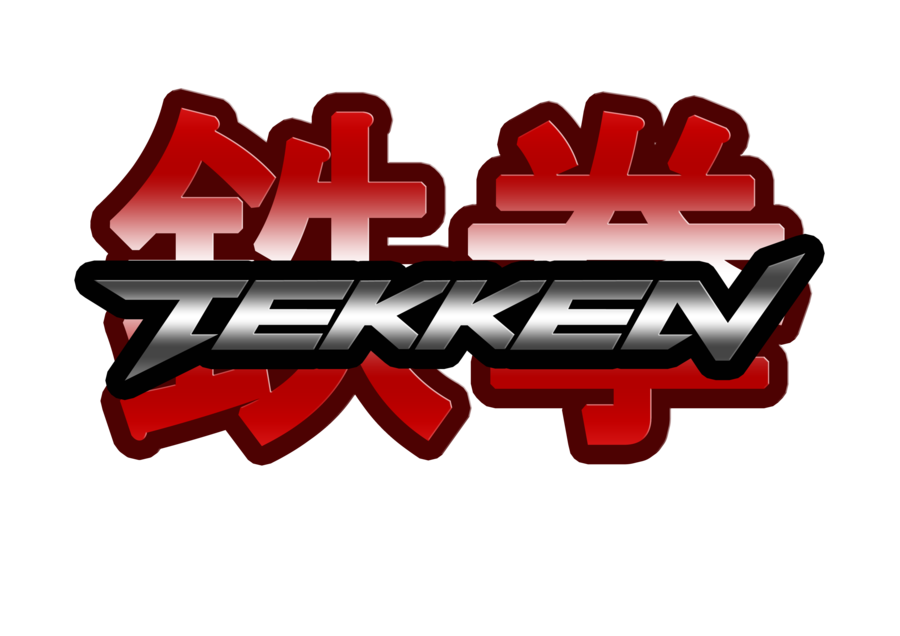 Tekken Logo Transparent Png (maroon, black, pink)