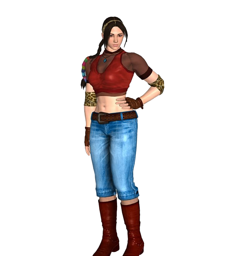 Tekken Michelle Chang Png Hd (white, black, maroon)