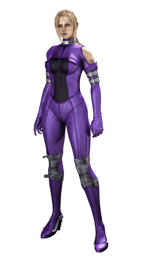 Tekken Nina Williams Download Png Image (indigo, black, gray)