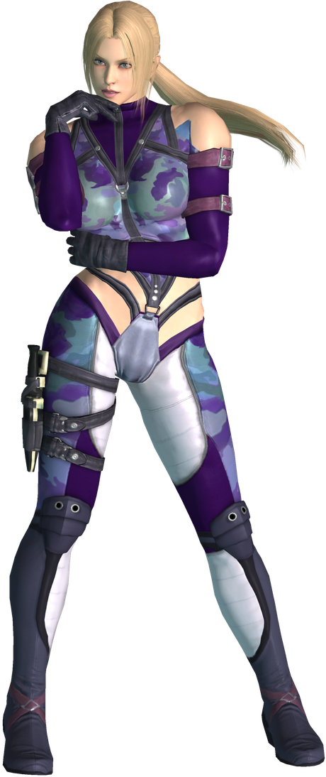 Tekken Nina Williams Png Clipart (black, indigo, white)