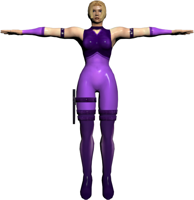 Tekken Nina Williams Png Image (black)