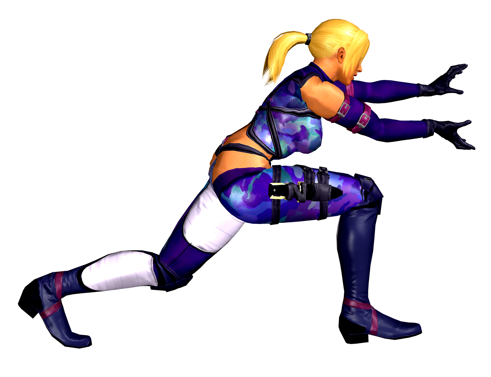 Tekken Nina Williams Png Photo (black, white)