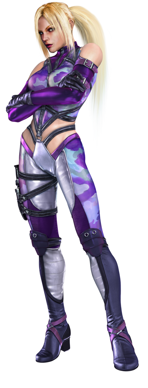 Tekken Nina Williams Png Transparent Picture (indigo, black)