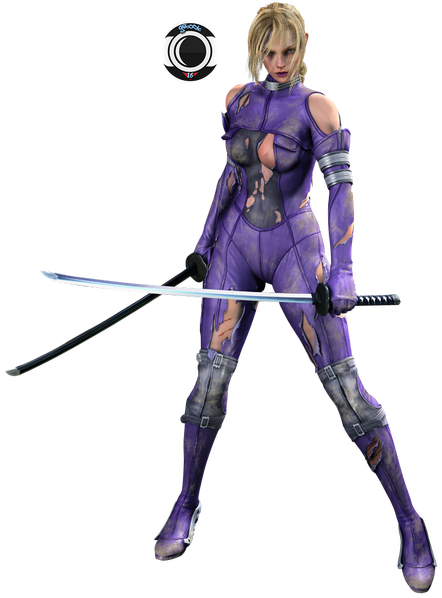 Tekken Nina Williams Transparent Background (black)