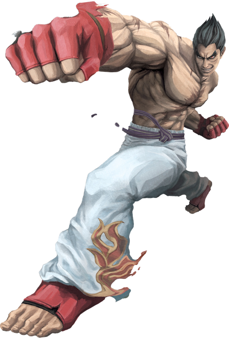 Tekken Png Picture (black, silver, lavender)