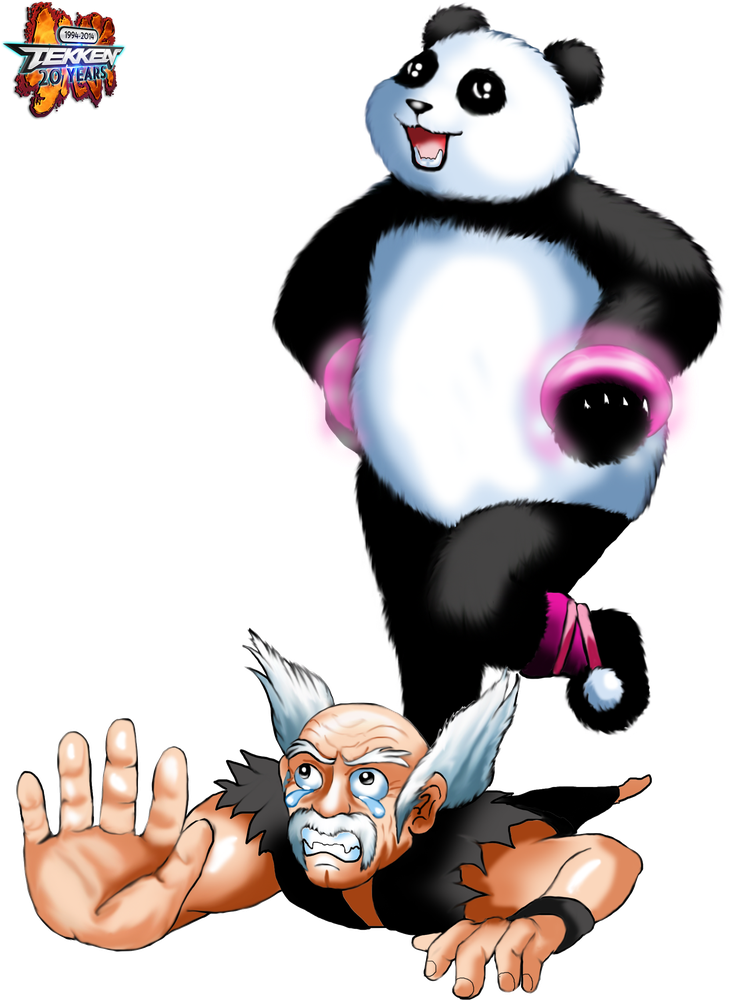 Tekken Panda Png Photos (indigo, black, white)