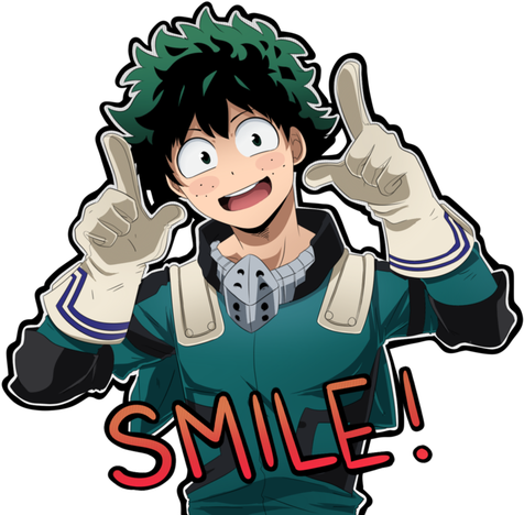 Deku Png Transparent Image (beige, black)