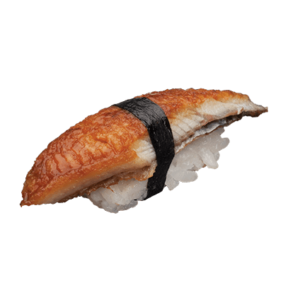 Eel Sushi Png Clipart (black)