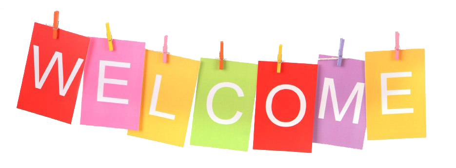 Welcome Banner Png (chocolate, gold, white, plum, mint)