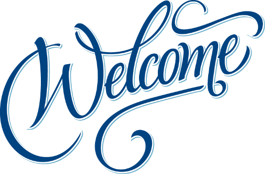 Welcome Logo Png (black, teal, navy)