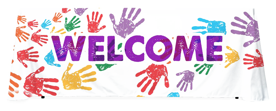 Welcome Png Clipart (lavender, white)