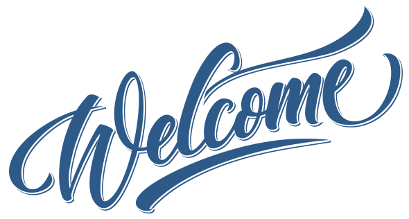 Welcome Png Transparent (teal, lavender, gray, white)