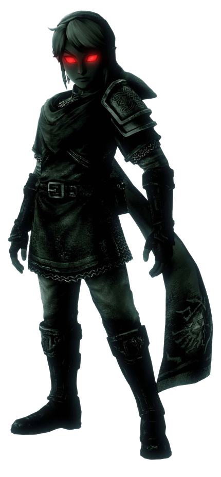 Zelda Dark Link Png File (black)