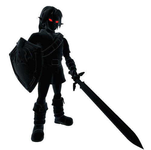 Zelda Dark Link Transparent Images Png (black)