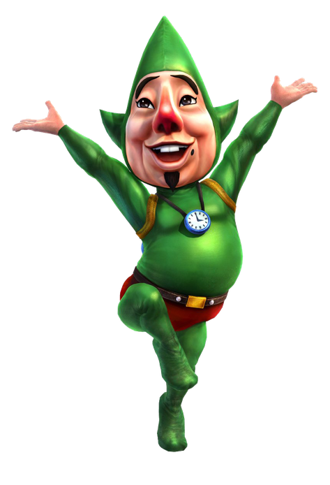 Zelda Tingle Png Photos (black, green)