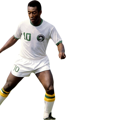 Pele Png Image (white, black)