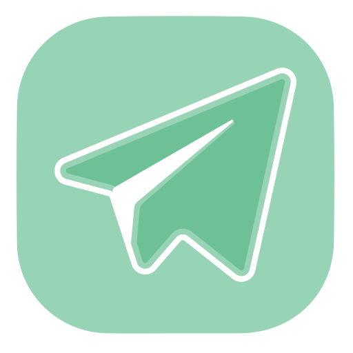 Telegram Logo Mint Icon Free Png Icon Download (teal, gray, black, white)