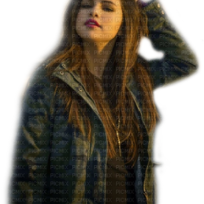 Selena Gome Png Clipart (black)