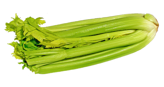 Celery Sticks Bunch Transparent Background (black, gold)