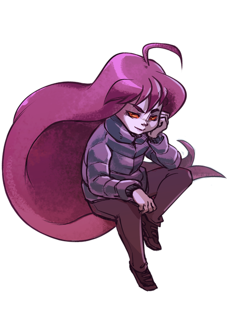 Celeste Game Png Isolated Hd Pictures (black, gray, indigo, purple)