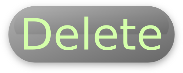 Delete Button Png Clipart (gray, white)