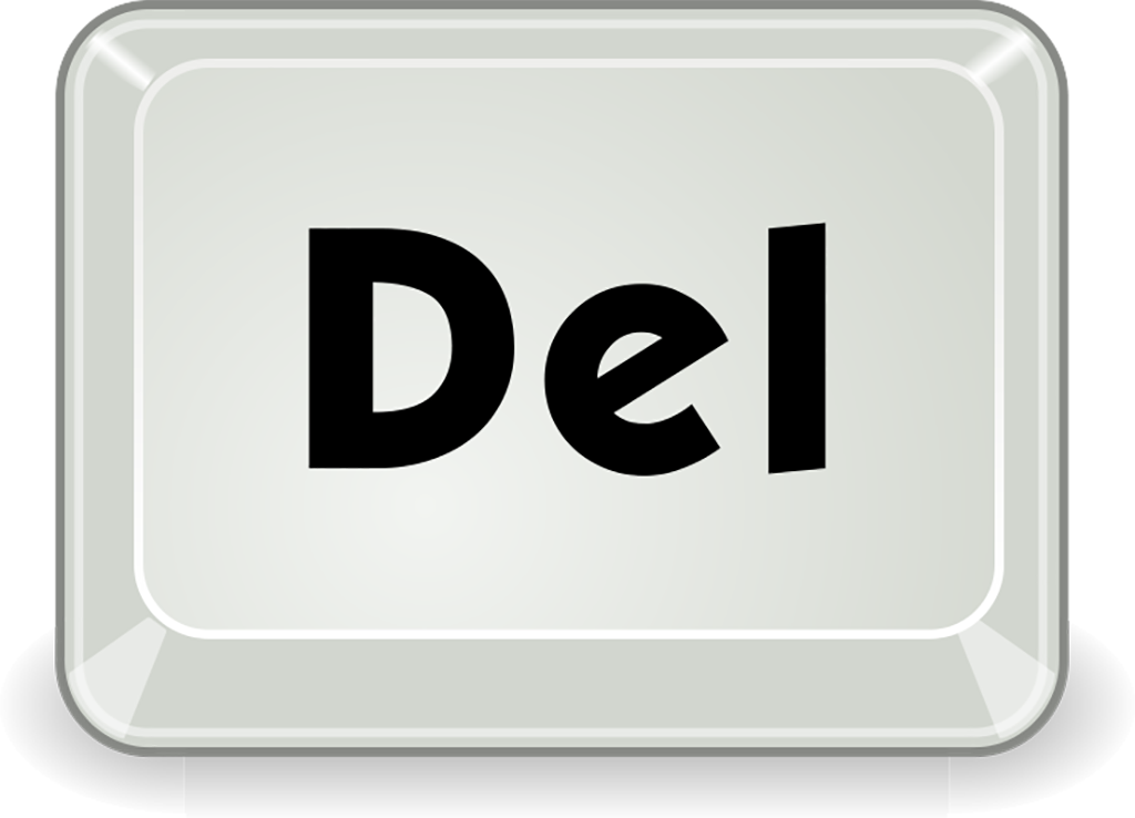 Delete Png Picture (beige, black, gray, silver)