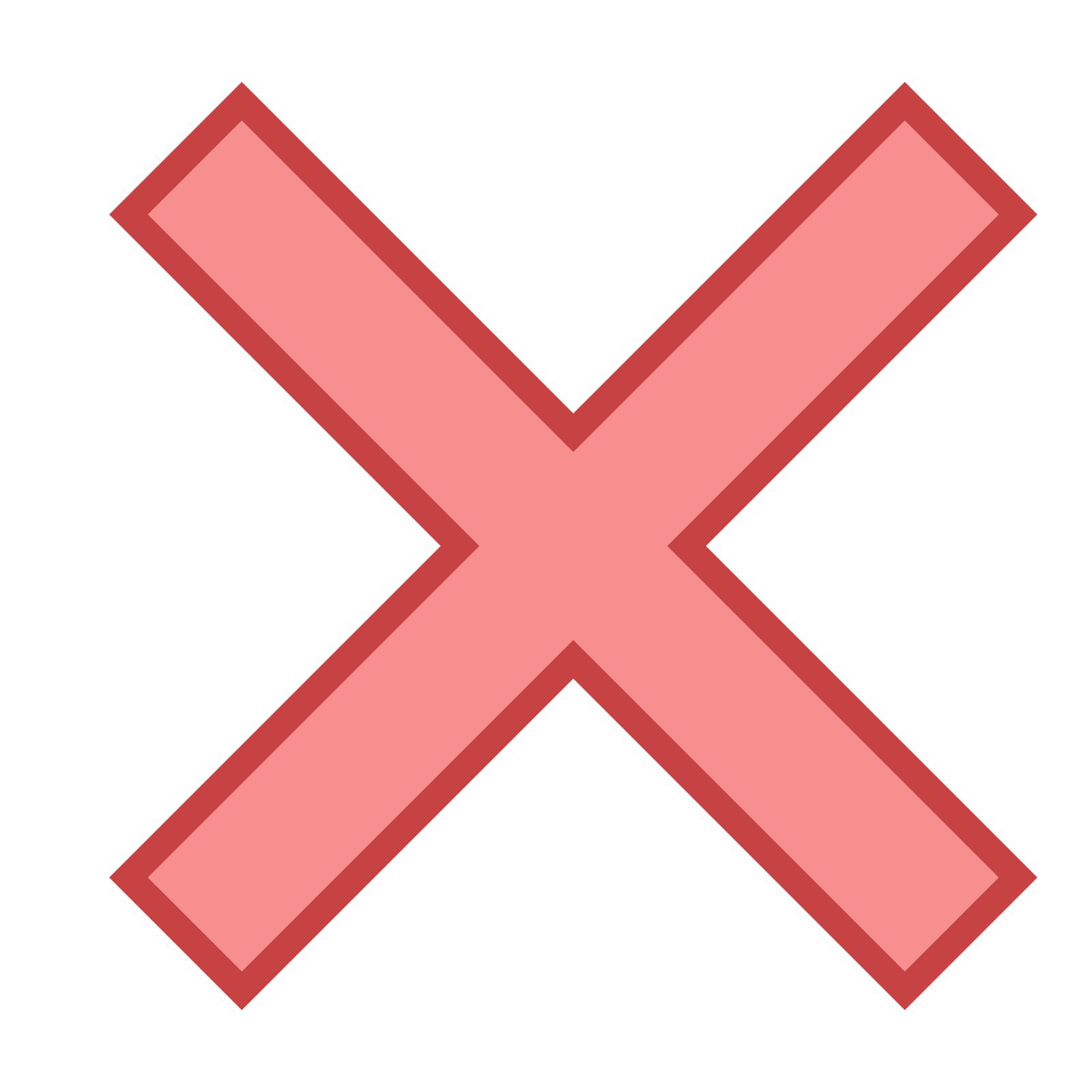 Delete Red X Button Png File (chocolate, white, beige, salmon, pink)