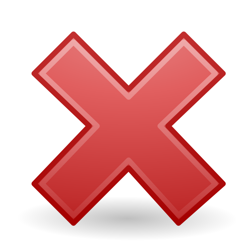 Delete Red X Button Png Free Image (black, salmon)