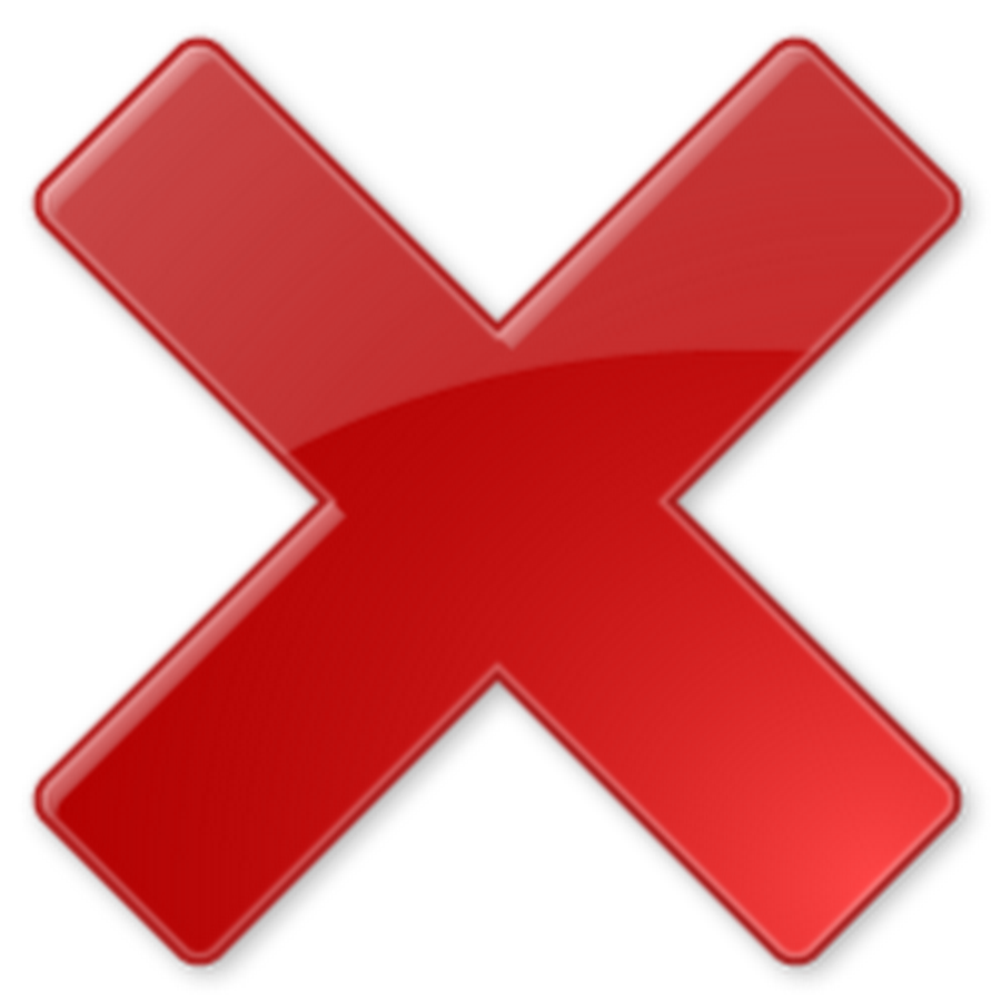 Delete Red X Button Png Picture (chocolate, black, maroon, red)